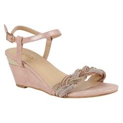 Lotus Heeled Sandals - Pink - ULS173/60 JOSEPHINE